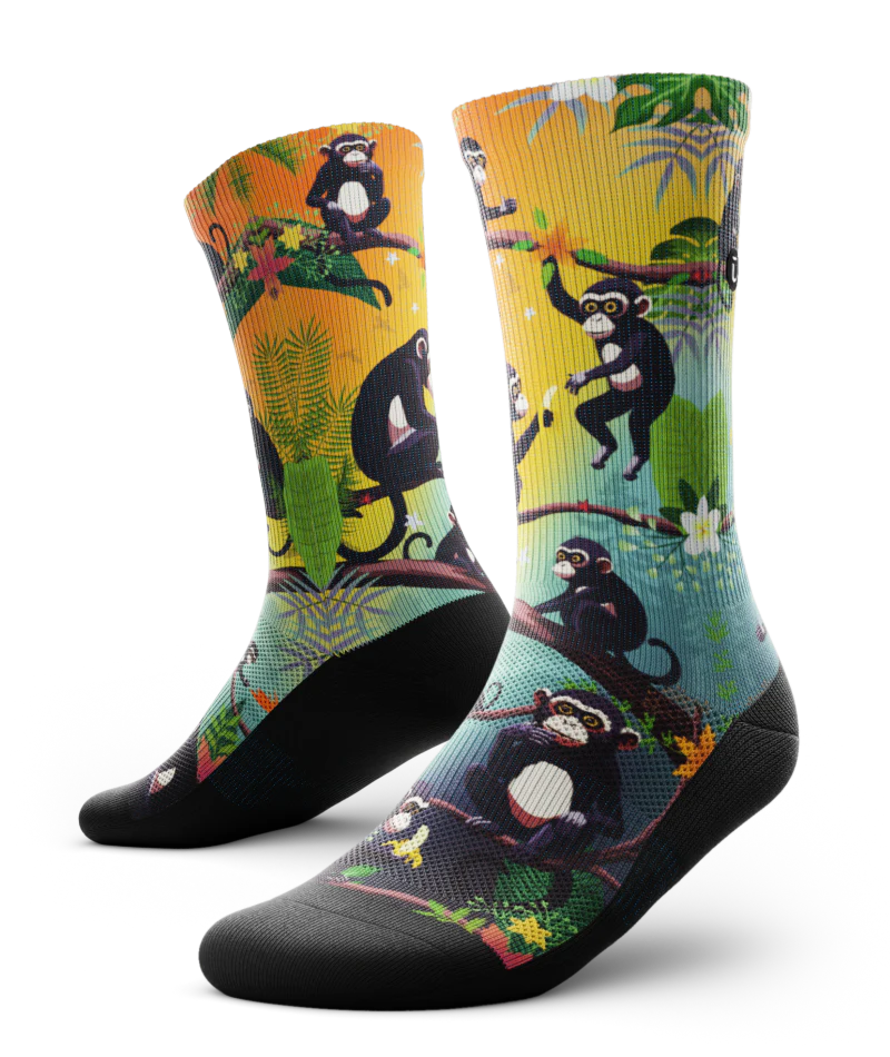 Monkey Business Athletic Crew Socks - Image 2