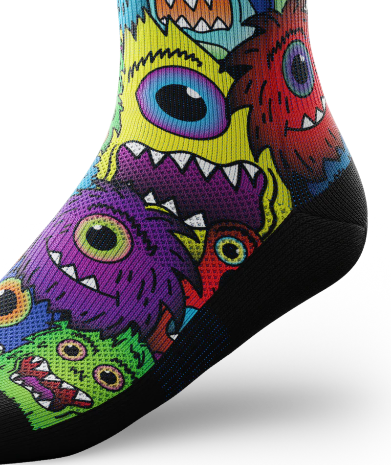 Monstrosity Athletic Crew Socks - Image 7