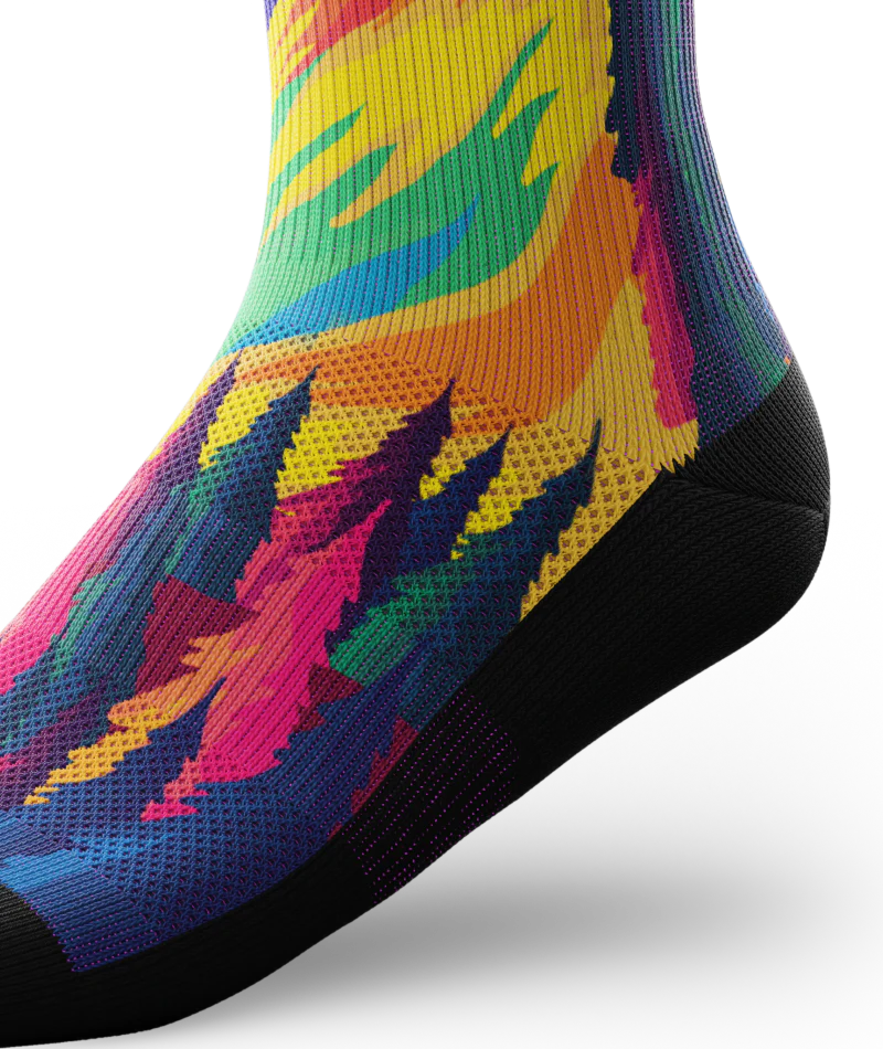 Nature Trip Athletic Knee High Compression Socks - Image 8