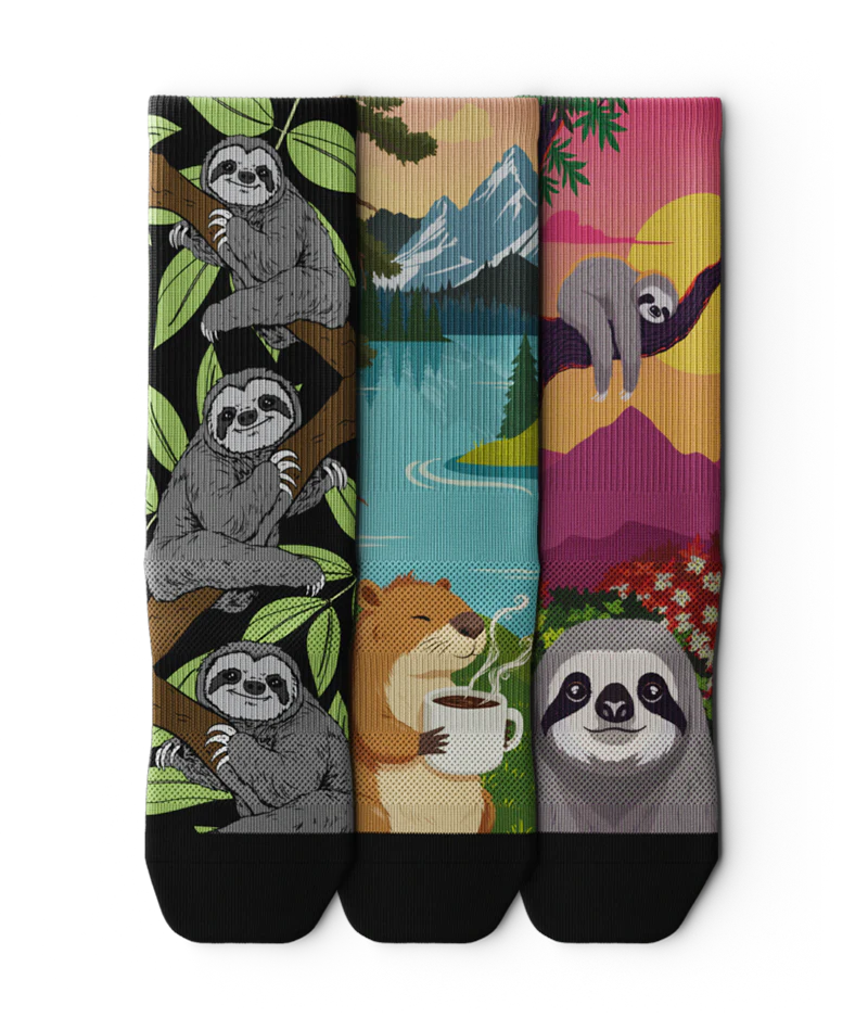 Not Fast, Just Furious Athletic Crew Socks 3-Pack