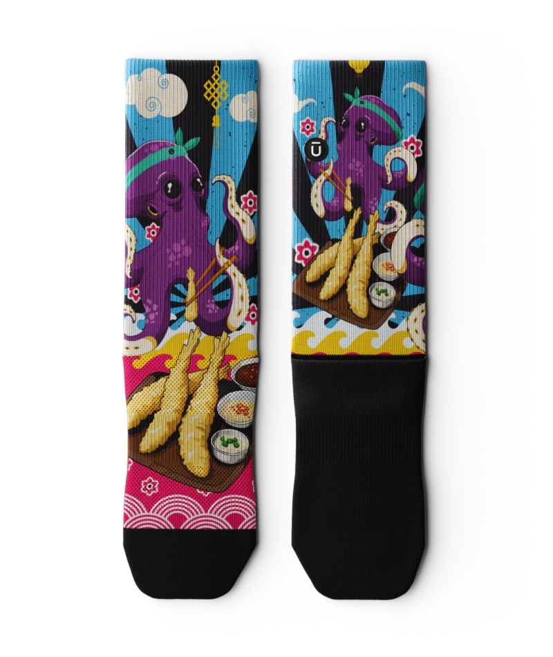 Octo-Chef Athletic Crew Socks