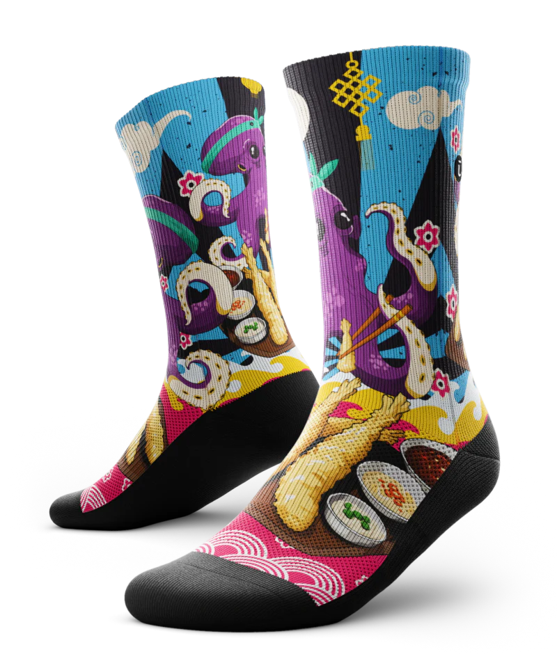 Octo-Chef Athletic Crew Socks - Image 2
