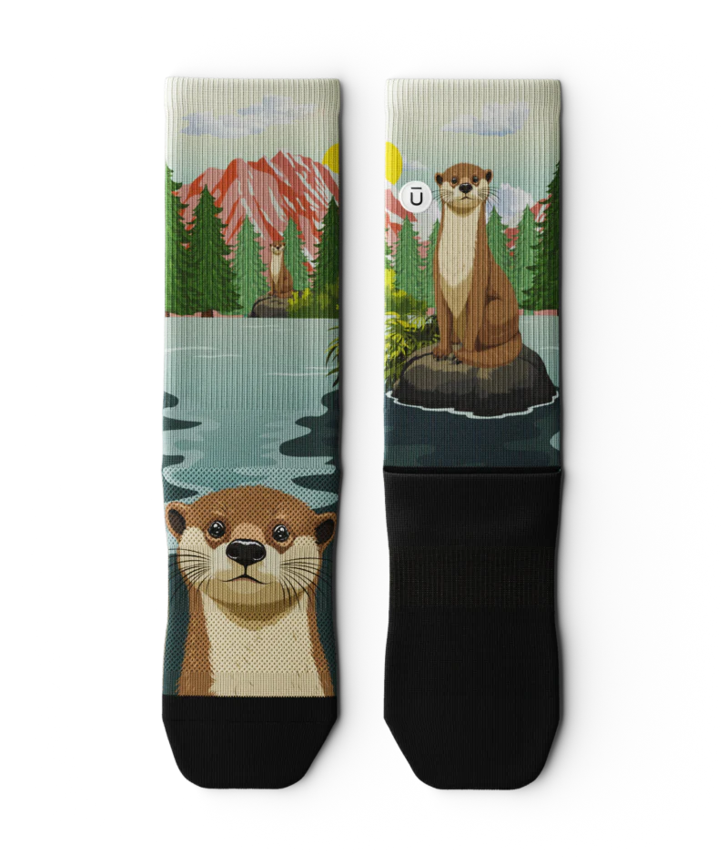 Otter Athletic Crew Socks