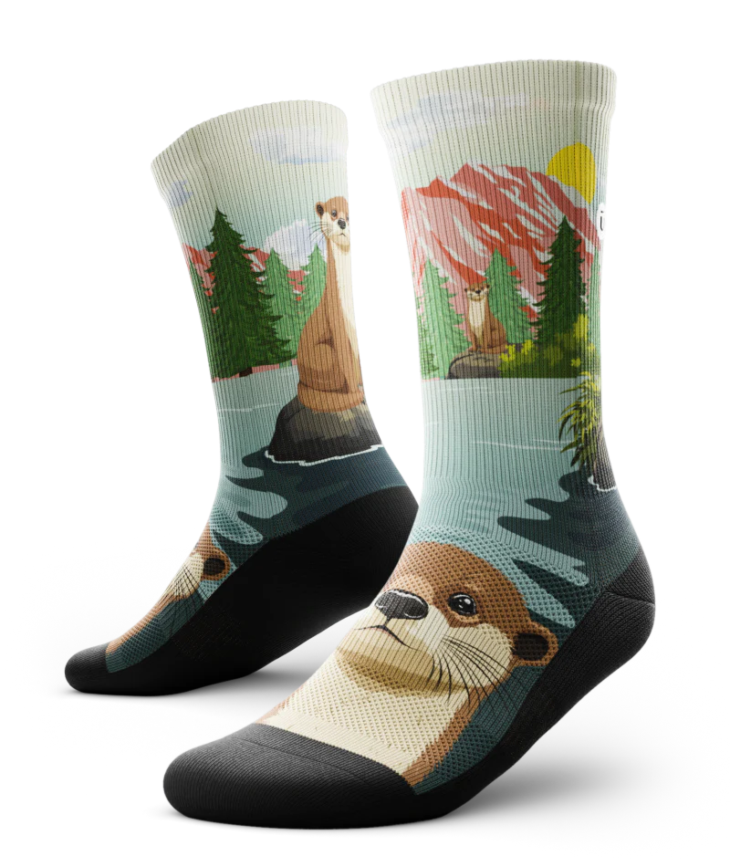 Otter Athletic Crew Socks - Image 2