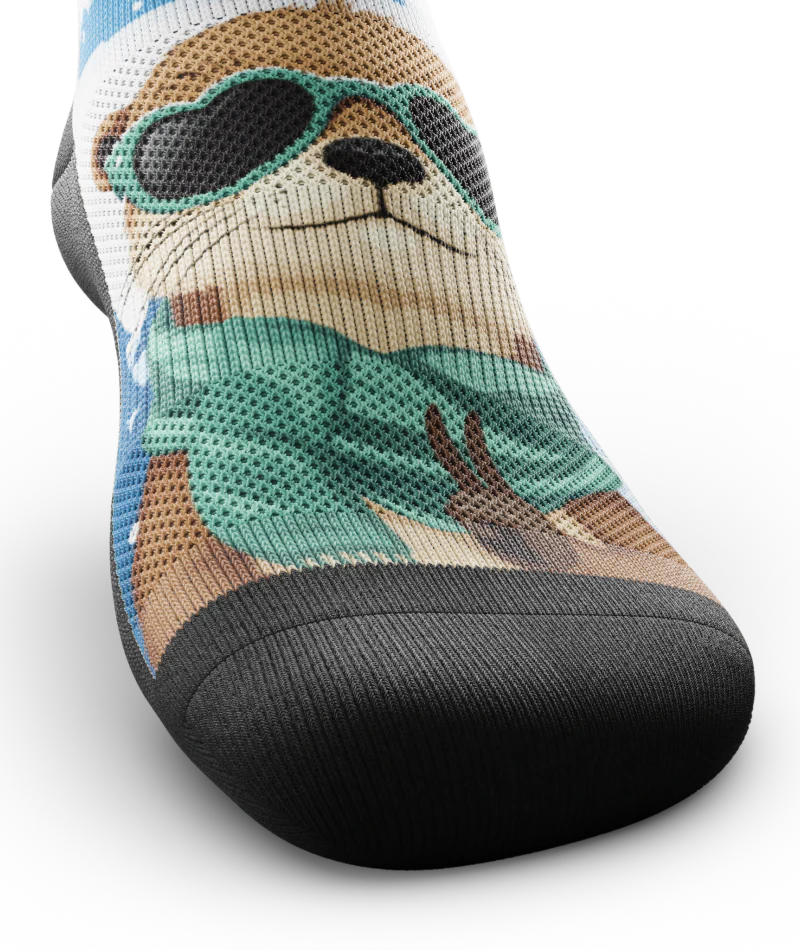 Otterly in Love Athletic Crew Socks - Image 6