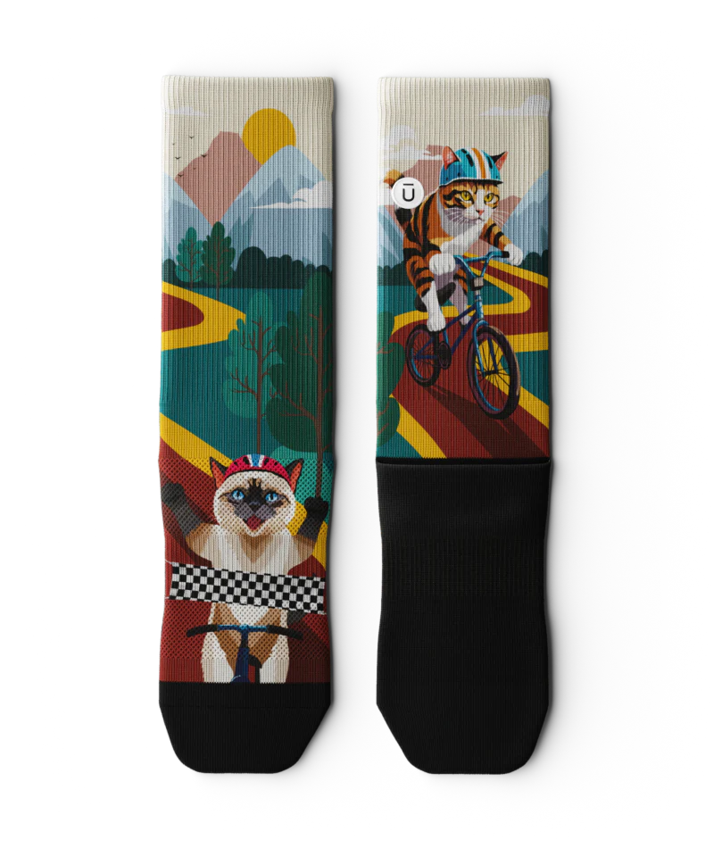 Floppy Fluffy Athletic Crew Socks 3-Pack - Image 7