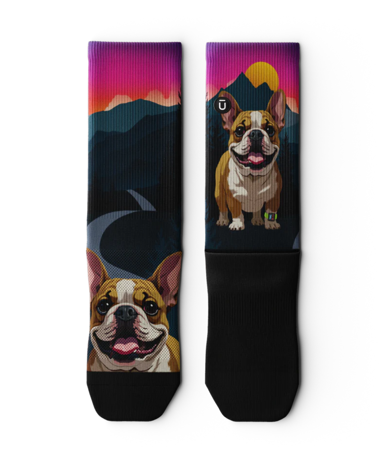 Paws Malone Athletic Crew Socks