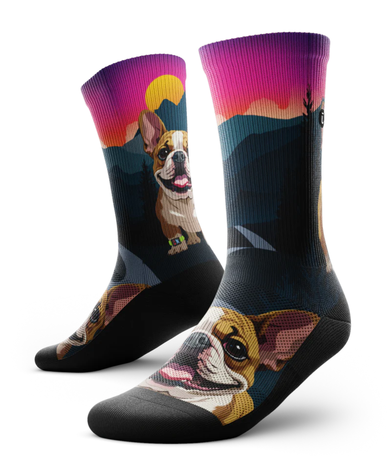 Paws Malone Athletic Crew Socks - Image 2