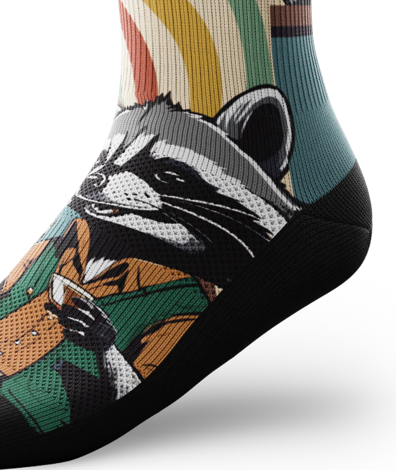 Racuccino Athletic Crew Socks - Image 7