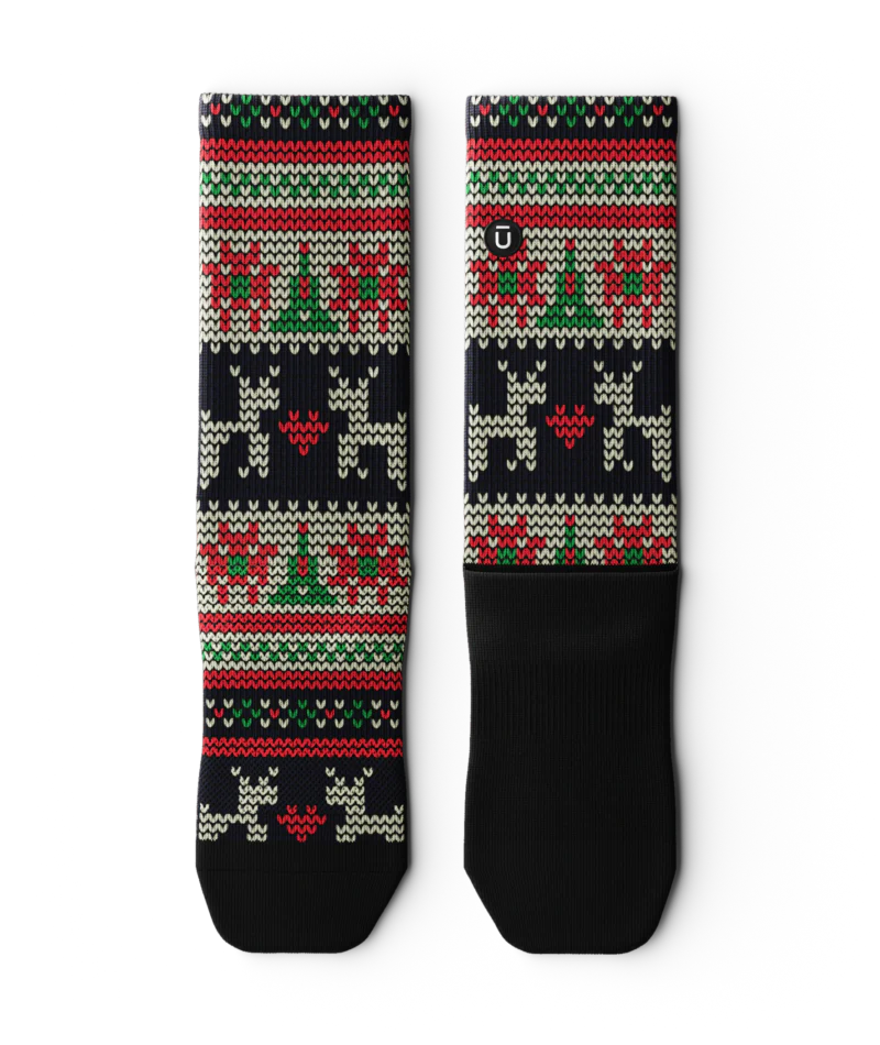 Reindeer Athletic Crew Socks