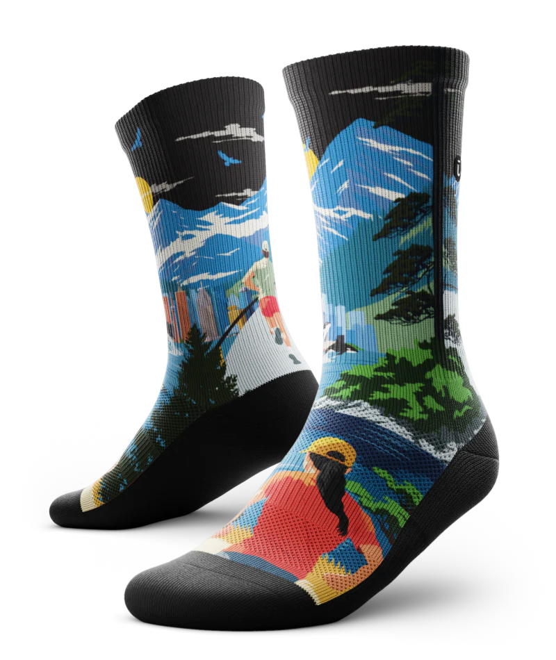 Run Wild Athletic Crew Socks - Image 2