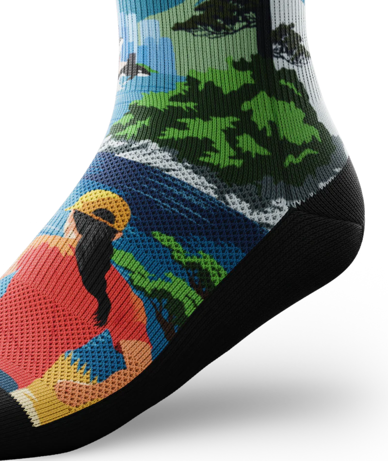 Run Wild Athletic Crew Socks - Image 7