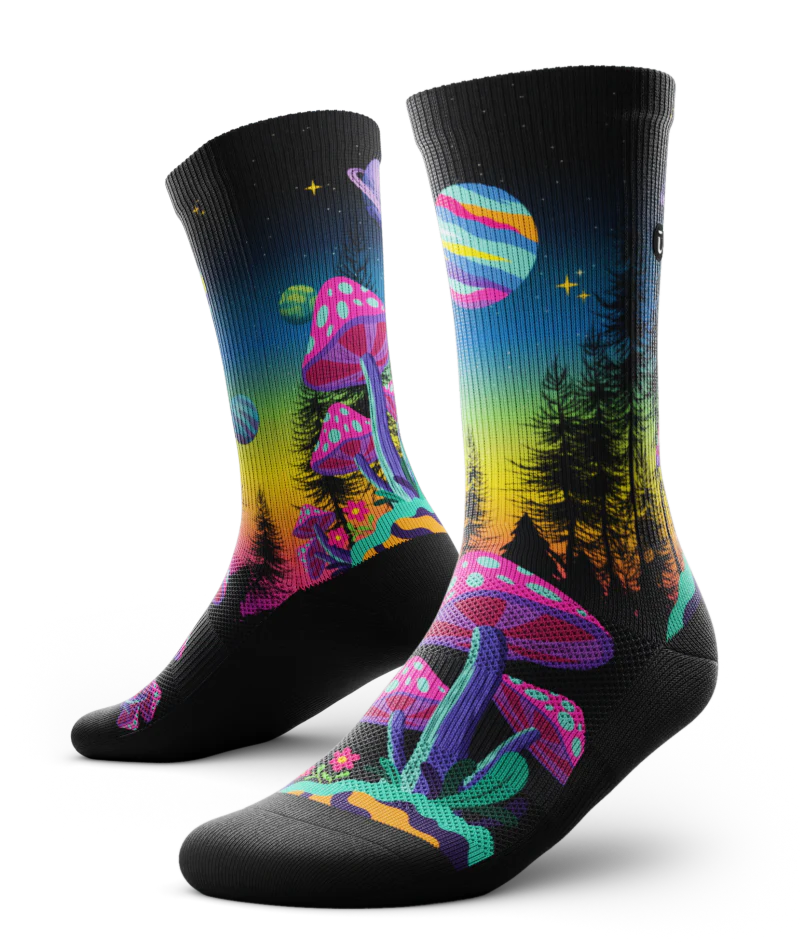 Shiitake Shenanigans Athletic Crew Socks - Image 2