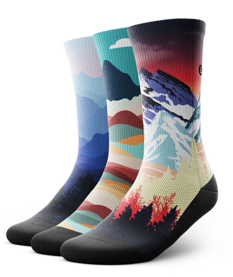 Sierra Athletic Crew Socks 3-Pack - Image 2