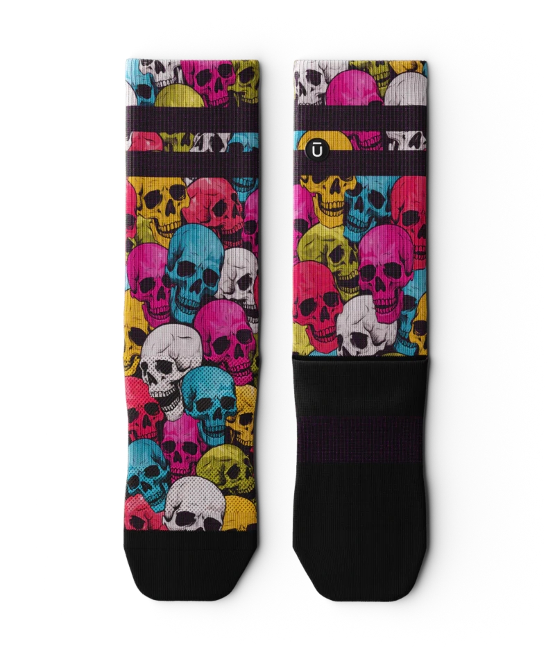 Skull Spectrum Athletic Crew Socks 3-Pack - Image 7
