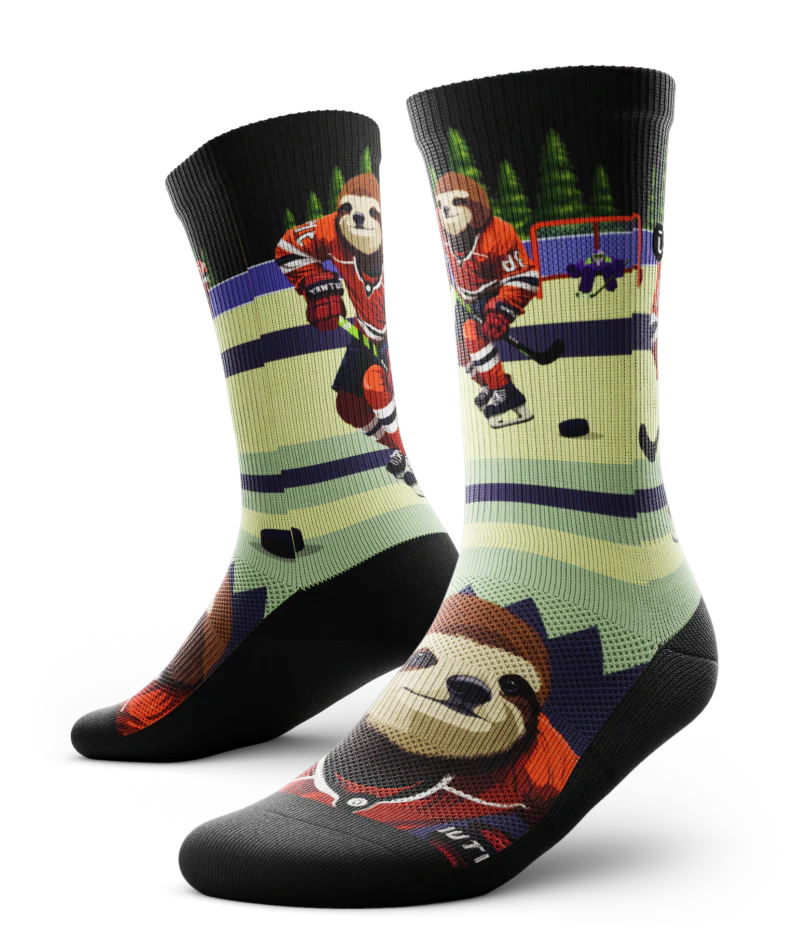Slow Skater Athletic Crew Socks - Image 2