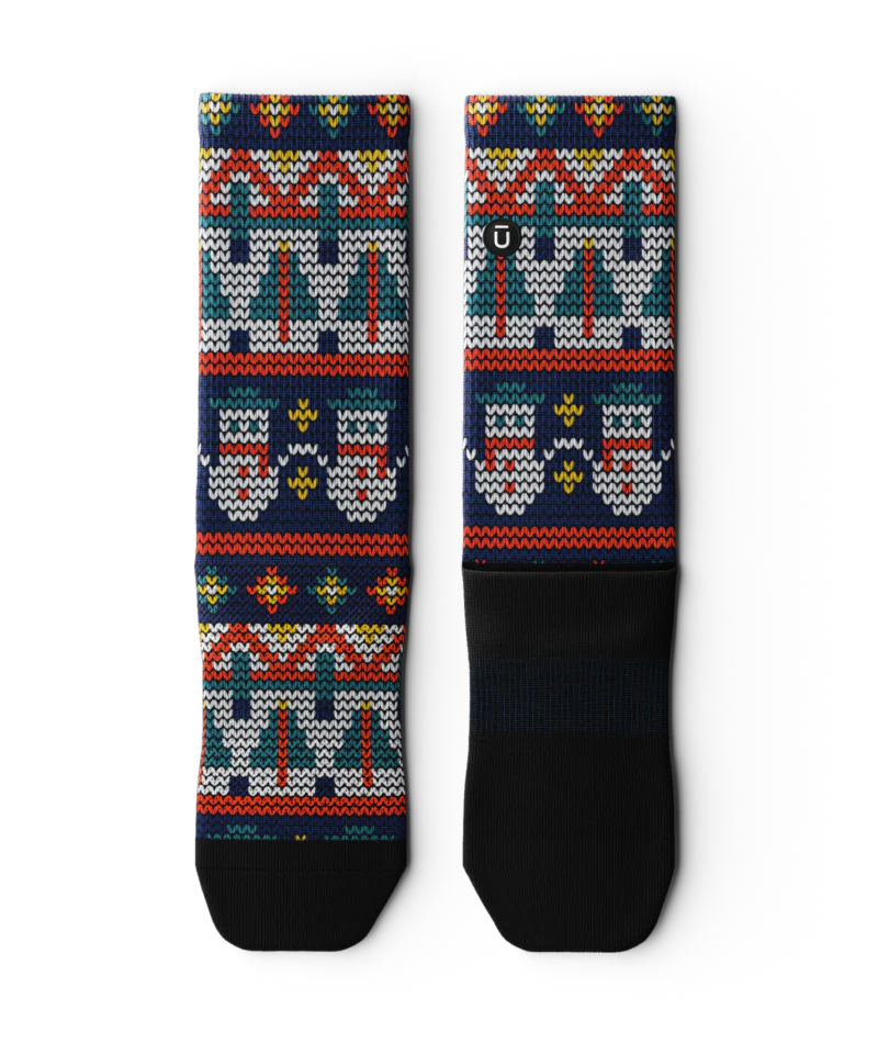 Snowman Athletic Crew Socks