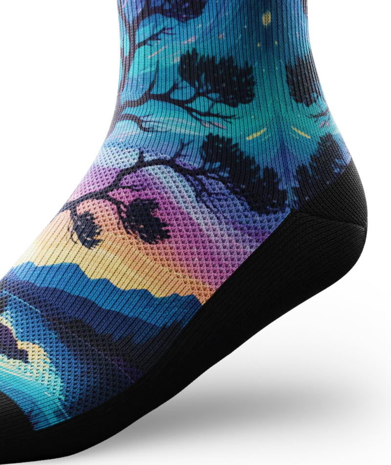 Star Gazer Athletic Crew Socks - Image 7
