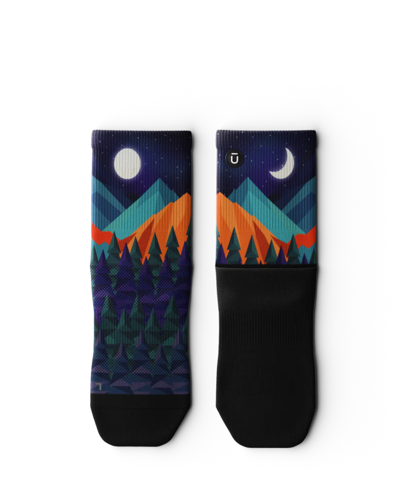 Luminous Forest Athletic Quarter Socks 3-Pack - Image 7