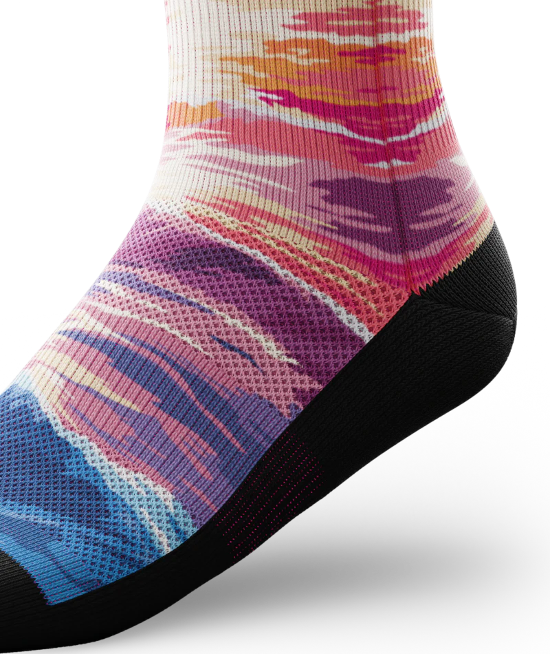 Sunkissed Waves Athletic Crew Socks - Image 7