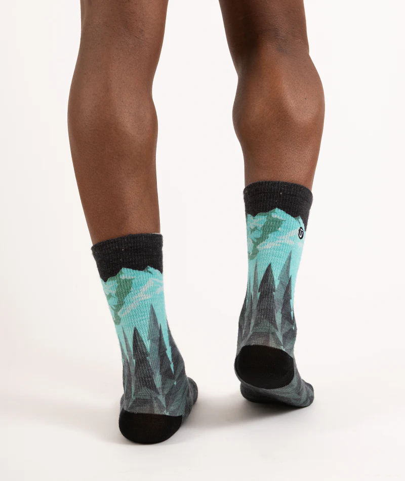 Take A Hike Merino Wool Lite Crew Socks - Image 7