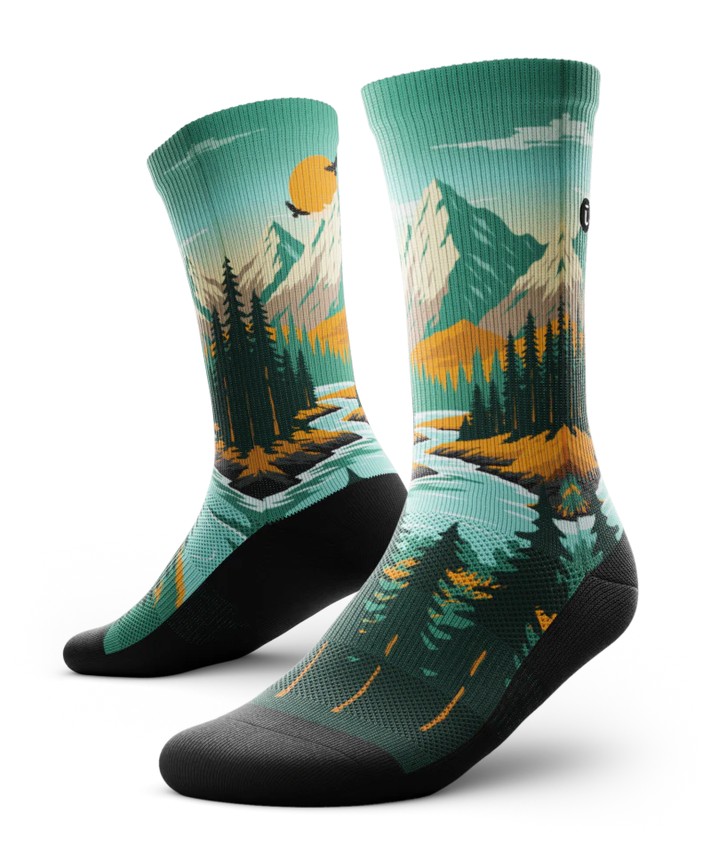 Terrapath Athletic Crew Socks - Image 2