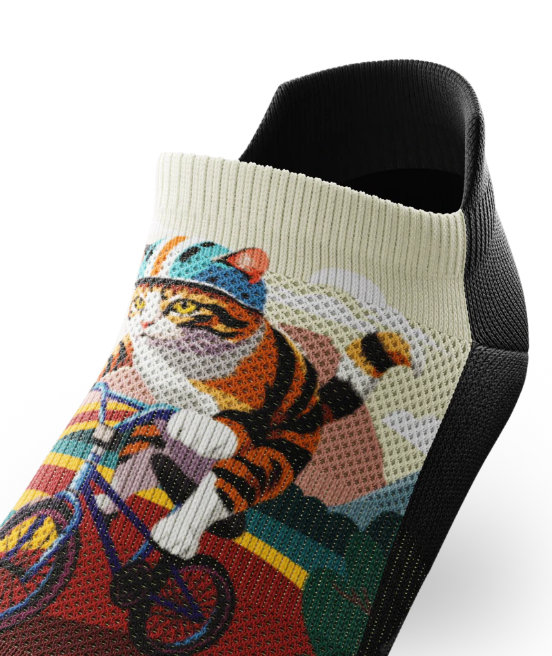 Fast and Furriest Athletic Ankle Socks - Image 7