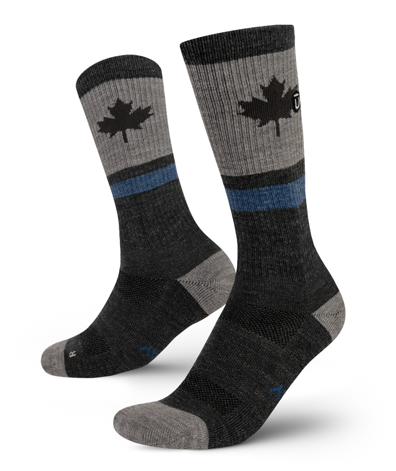 The North Merino Wool Midweight Crew Socks