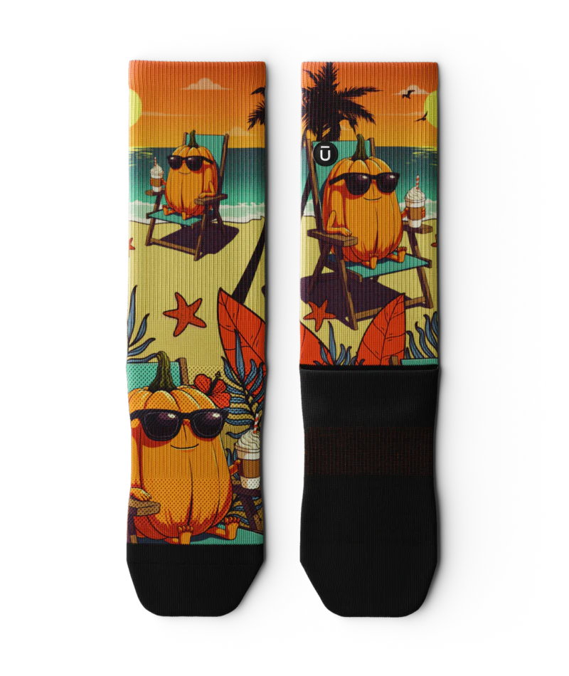 Too Gourd to be True Athletic Crew Socks