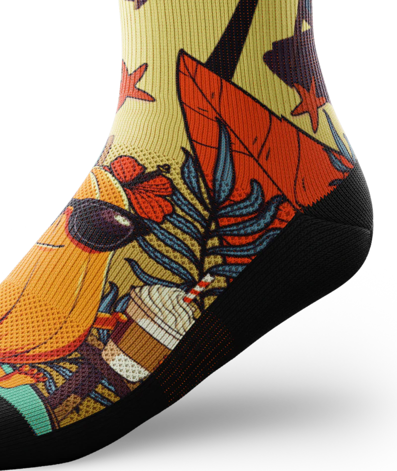 Too Gourd to be True Athletic Crew Socks - Image 5