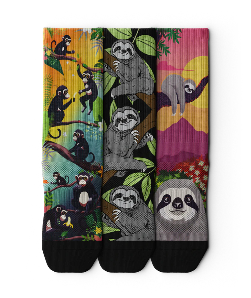 Tree Top Athletic Crew Socks 3-Pack