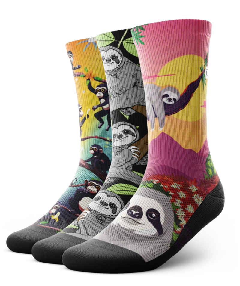 Tree Top Athletic Crew Socks 3-Pack - Image 2