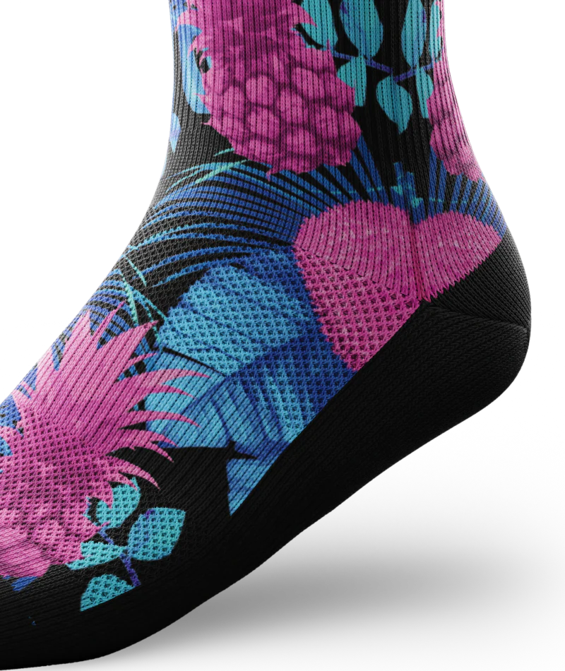 Tropic Like It's Hot Athletic Quarter Socks - Image 10