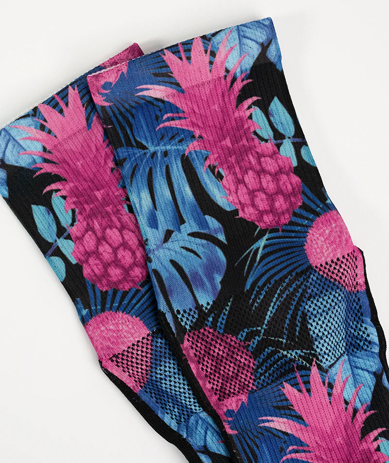 Tropic Like It's Hot Athletic Quarter Socks - Image 7