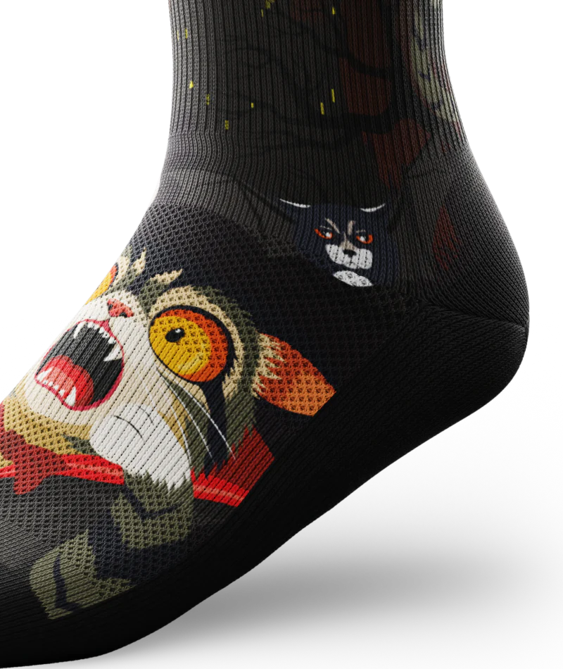 Vampurr Athletic Crew Socks - Image 7