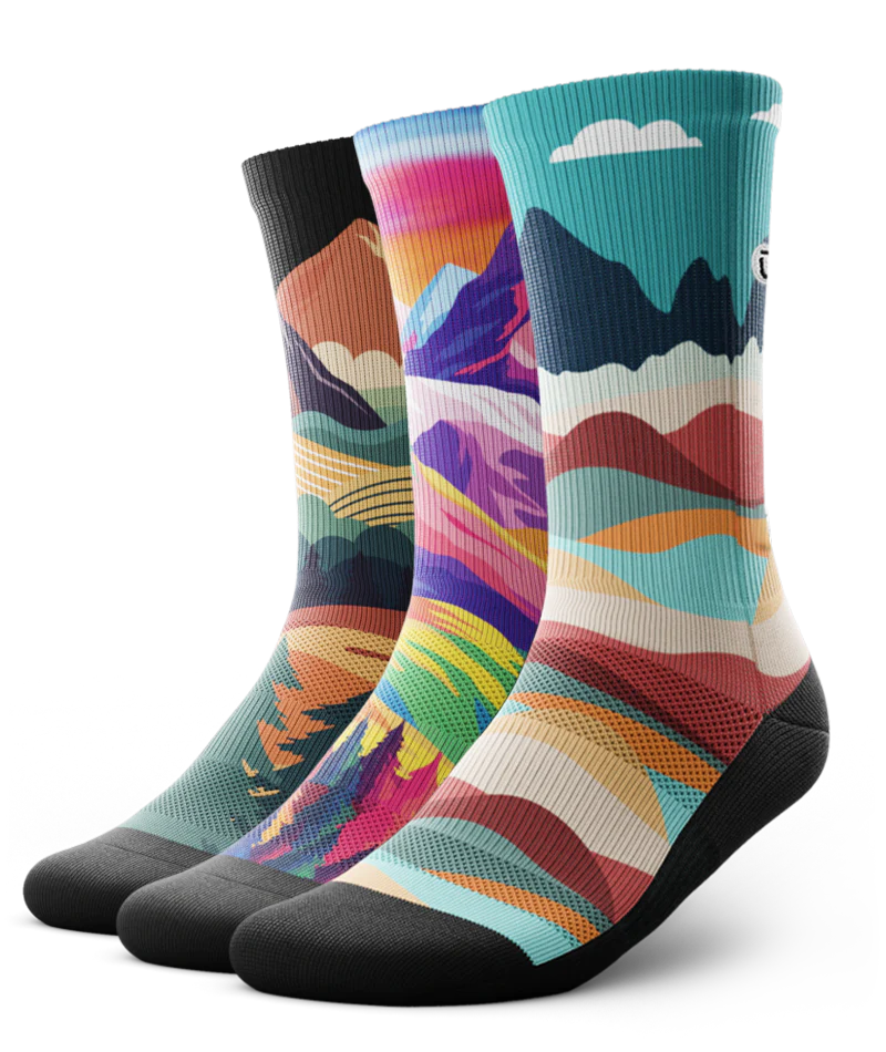Vista Athletic Crew Socks 3-Pack - Image 2