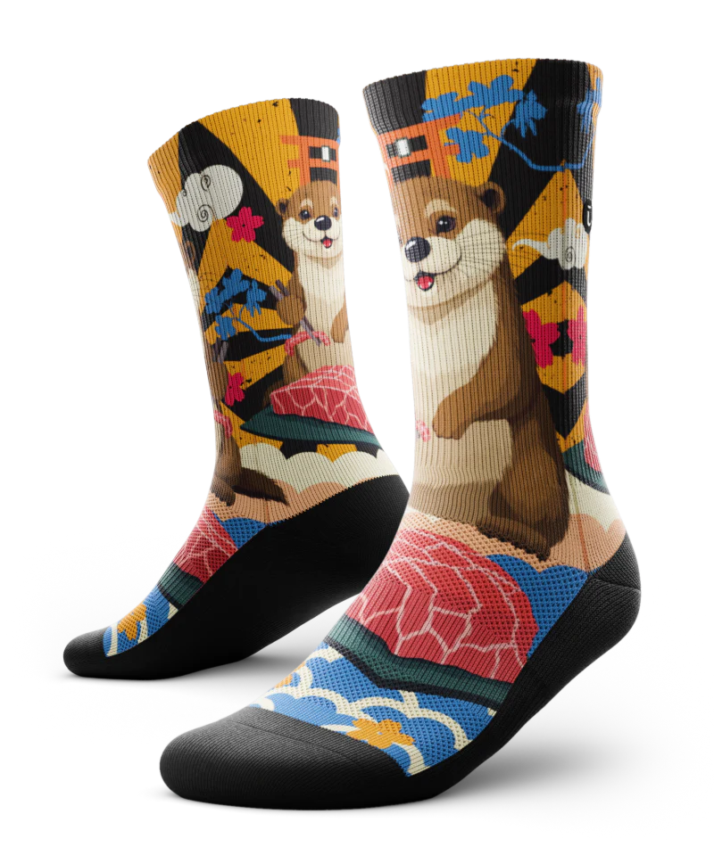 Wagyu Waddle Athletic Crew Socks - Image 2
