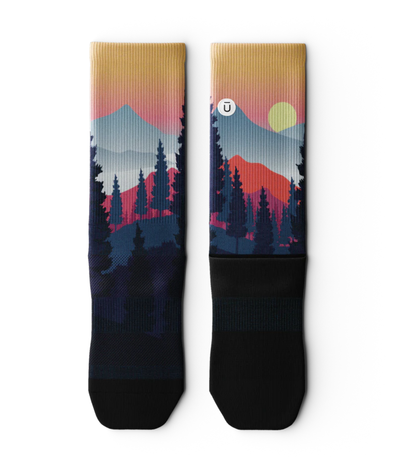 Evergreen Escape Athletic Crew Socks 3-Pack - Image 7