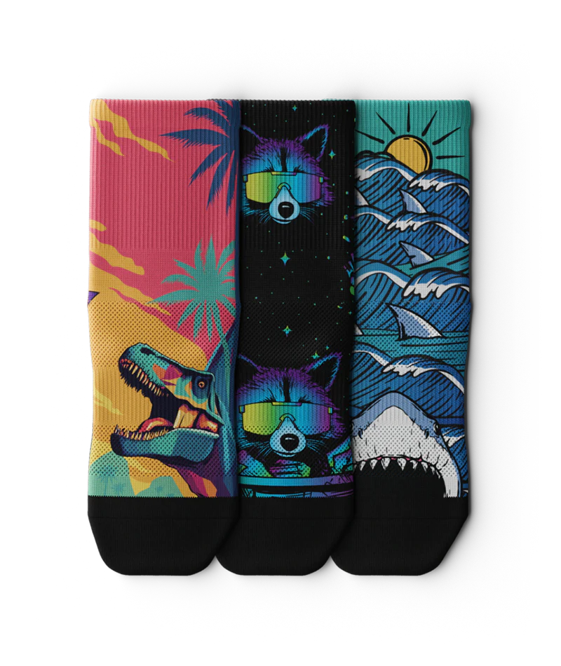 Wild Athletic Quarter Socks 3-Pack