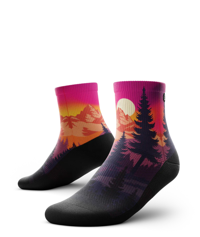 Wild Solstice Athletic Quarter Socks - Image 2