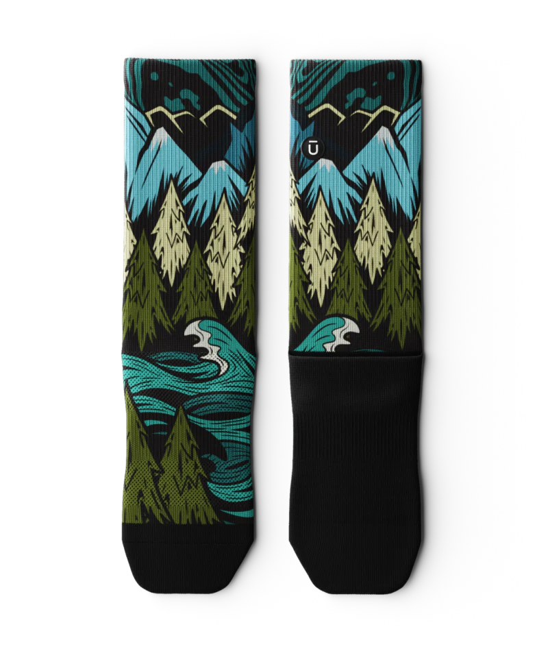Wuthering Hills Athletic Crew Socks