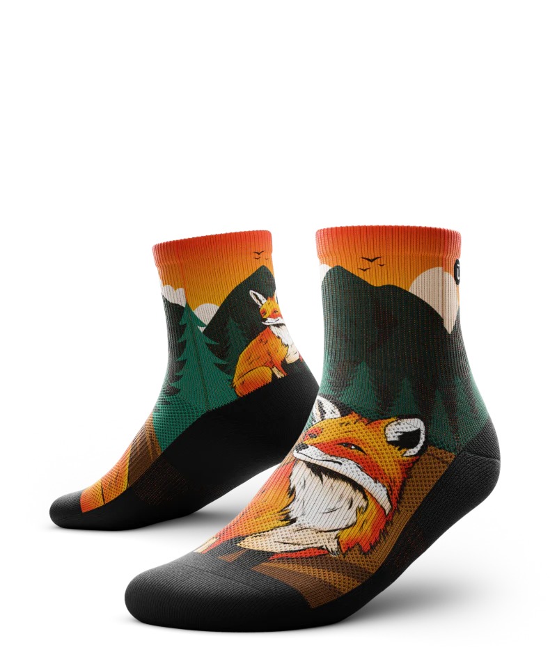 Zero Fox Athletic Quarter Socks - Image 2