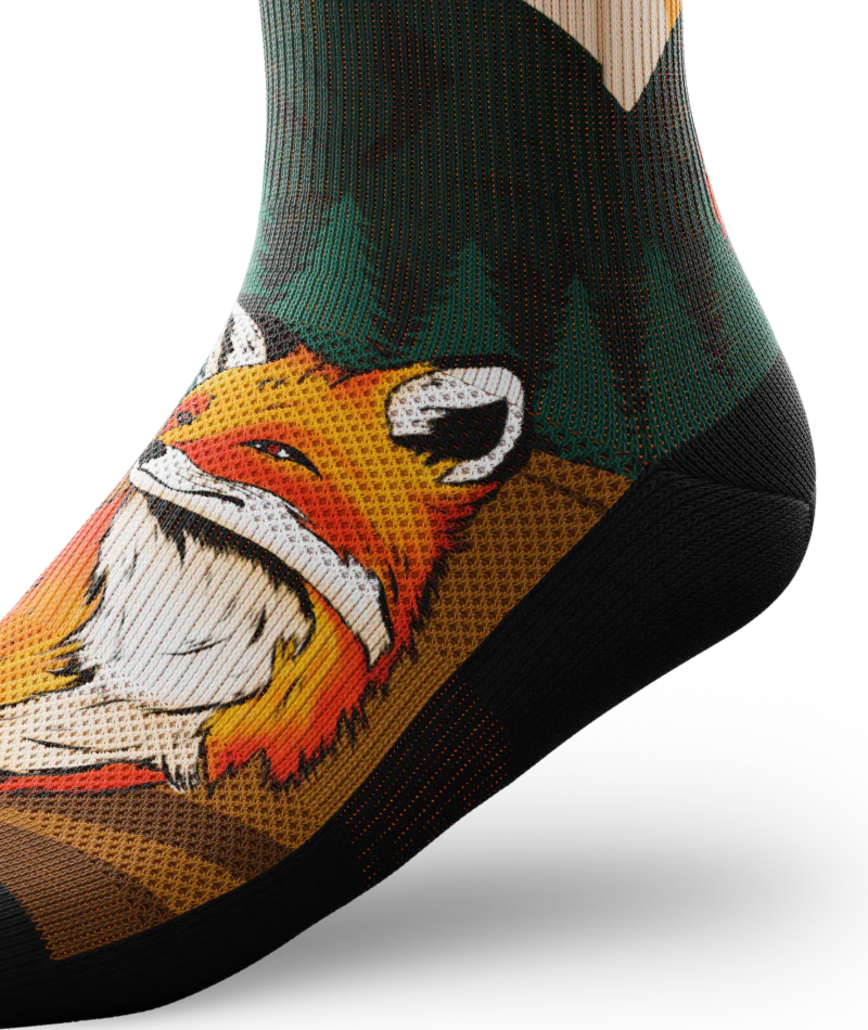 Zero Fox Athletic Quarter Socks - Image 7